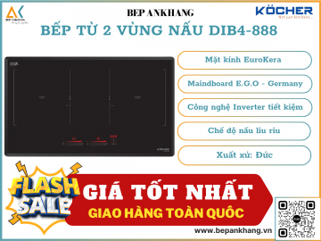 Bếp từ đôi Kocher DIB4-888 