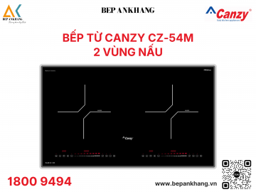 Bếp từ 2 vùng nấu Canzy CZ-54M - Xuất xứ: Trung Quốc