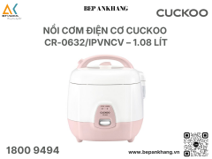 Nồi Cơm Điện CUCKOO 1.08L (CR-0632/IPVNCV) - Màu Hồng 