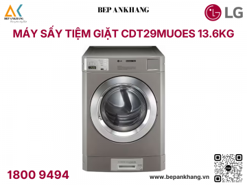 Máy sấy cho tiệm giặt 13.6kg coin type màu bạc CDT29 bằng điện