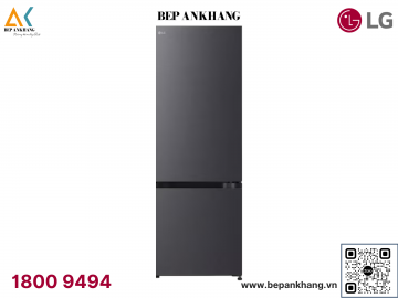 Tủ lạnh LG ngăn đá dưới màu đen 335L LBB33BLM