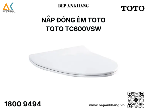 Bàn cầu 1 khối kèm nắp đóng êm TC600VS MS625DT8