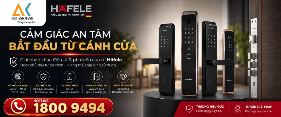 Banner Khóa từ Hafele